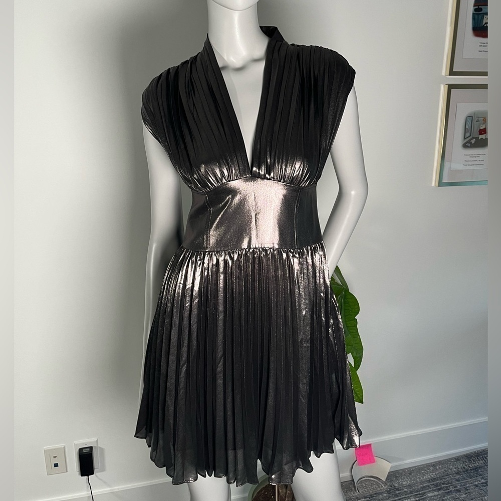 BANANA REPUBLIC| METALLIC COCKTAIL DRESS